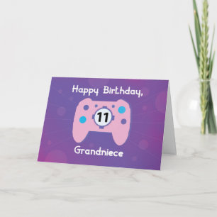 Tarjeta Controlador de jugador de cumpleaños de abuela de