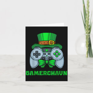 Tarjeta Controlador de videojuego irlandés Día de San Patr