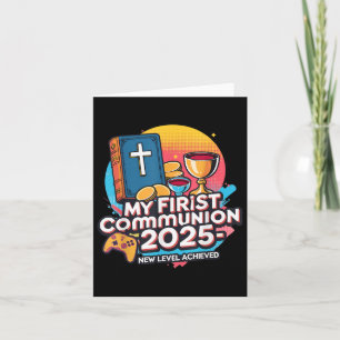 Tarjeta Controlador de videojuegos de Mi Primera Comunión 