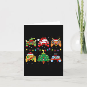Tarjeta Controladoras de juegos de Santa Elf Niños Snowman