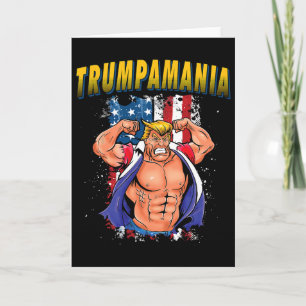 Tarjeta Convención Republicana de lucha libre de Trump Mem