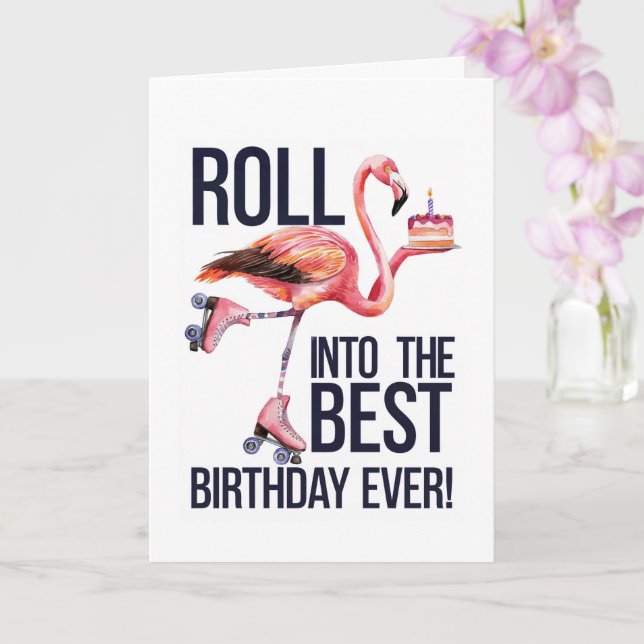Tarjeta Conviértete en el mejor cumpleaños de tu vida con  (Orquídea)