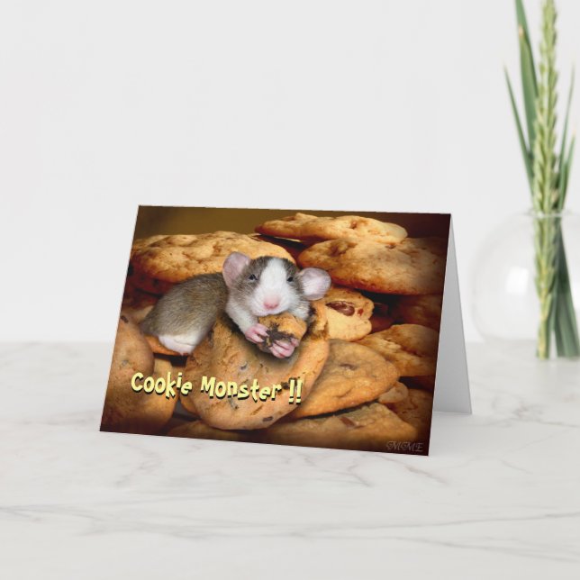 Tarjeta Cookie Monster Card (Anverso)