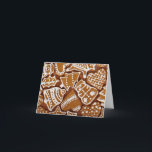 Tarjeta Cookies de Gingerbread<br><div class="desc">Tarjeta de saludo Gingerbread Cookies</div>