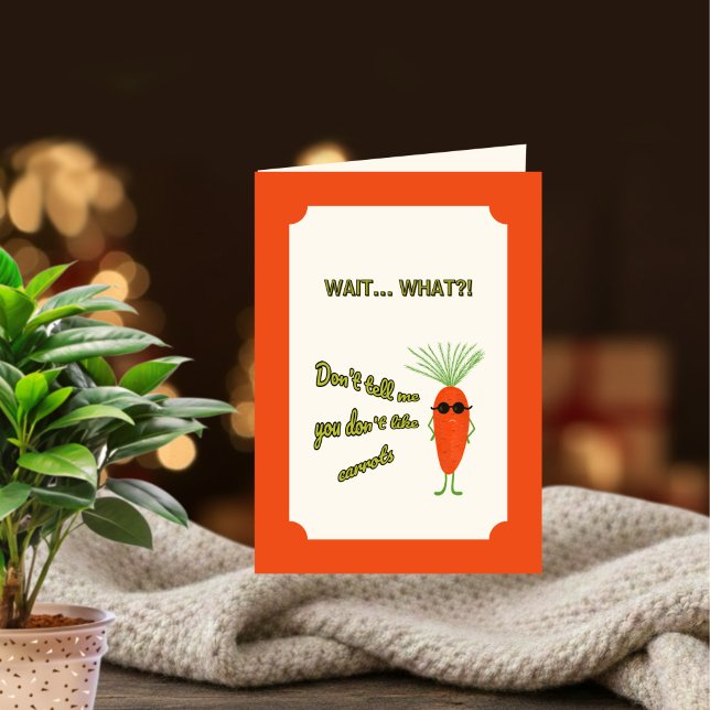 Tarjeta Cool Carrot Squad Collection Birthday (Subido por el creador)