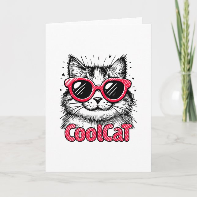 Tarjeta Cool Cat 1 (Anverso)