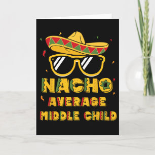 Tarjeta Cool Cinco De Mayo Nacho Promedio Hermano Somb