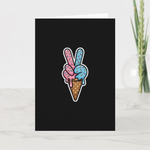 Tarjeta Cool Meme Seis Siete 67 Helado Deporte Goteo