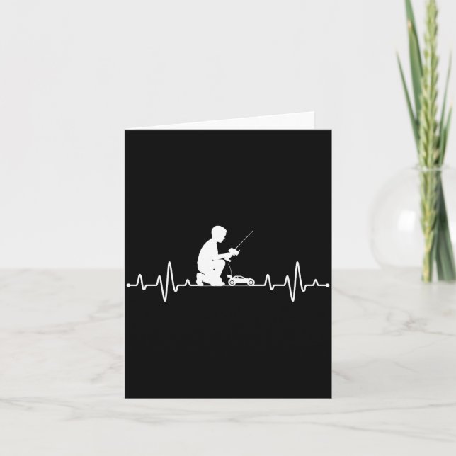 Tarjeta Cool Rc Racing Art For Men Women Remote Control Rc (Anverso)