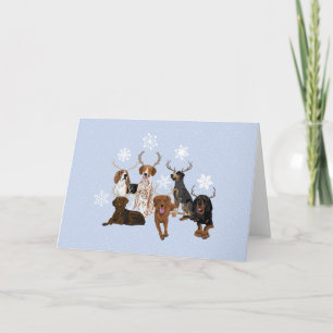 Tarjeta Coonhound Deer