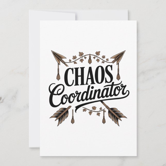 Tarjeta Coordinador de caos (Anverso)