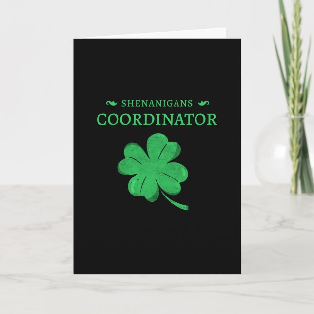 Tarjeta Coordinador de Shenanigans (Anverso)