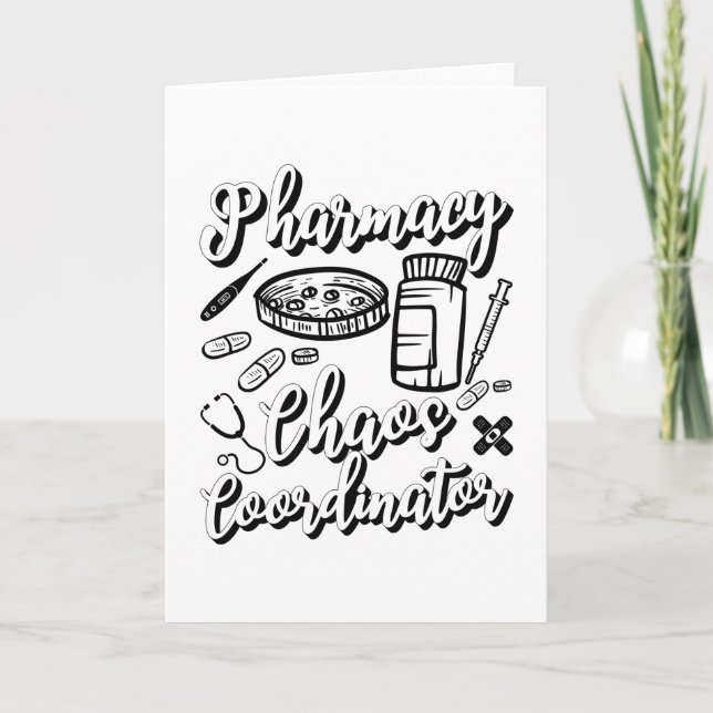 Tarjeta Coordinador del Caos Farmacéutico Técnico (Anverso)