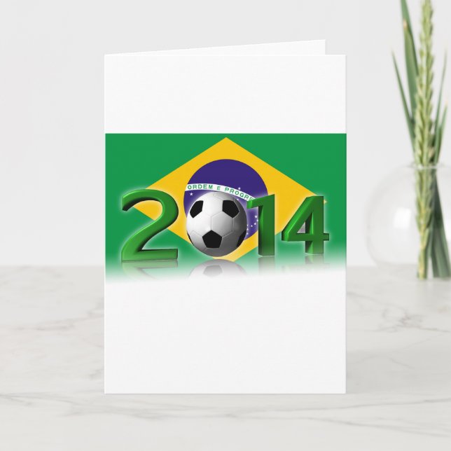 Tarjeta Copa Mundial de Fútbol 2014 (Anverso)