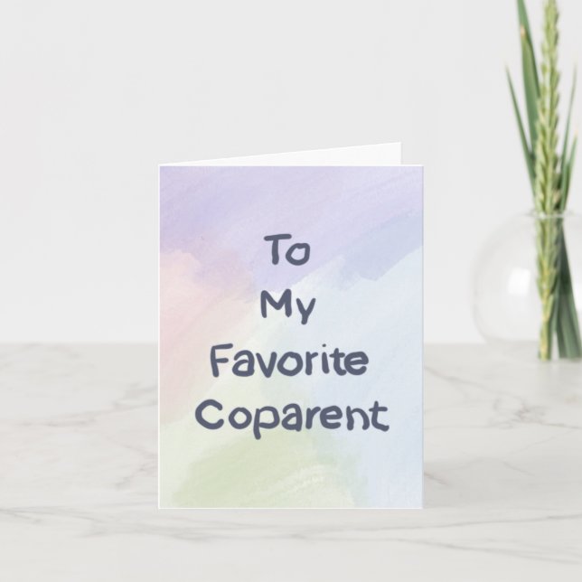 Tarjeta Coparent (Anverso)