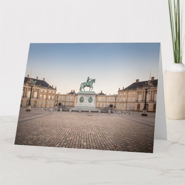 Tarjeta Copenhague Dinamarca (Anverso)