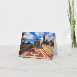 Tarjeta Copia de los pasos de la ciudad de Lynchburg en Vi