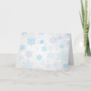 Tarjeta Copo de nieve