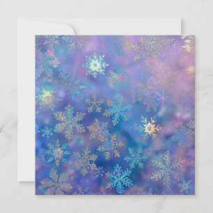 Tarjeta Copos de nieve irlandeses