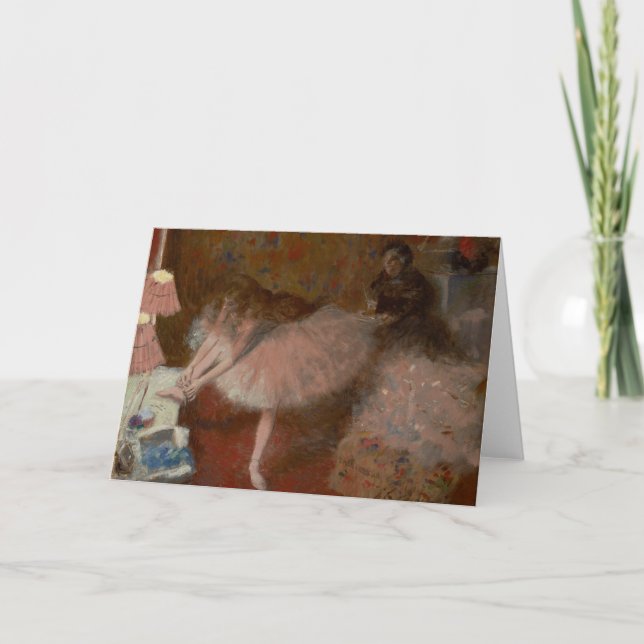 Tarjeta Coquette Forain Ballerina (Anverso)