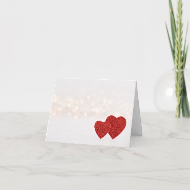 Tarjeta Corazón. (Anverso)