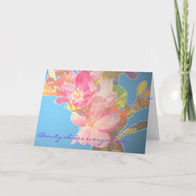 Tarjeta Corazón abierto (Anverso)