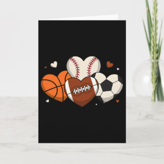 Tarjeta Corazón Bonito Vender Fútbol Esqueleto Fan San Val