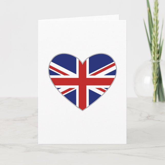 Tarjeta Corazón británico (Anverso)