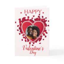 Corazón cosido retro romántico y foto de pétalos d