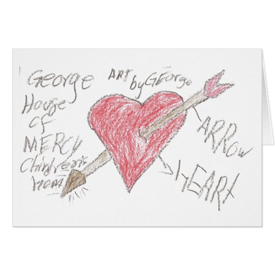 Tarjeta Corazón de George