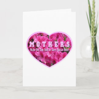 Tarjeta Corazón de las madres