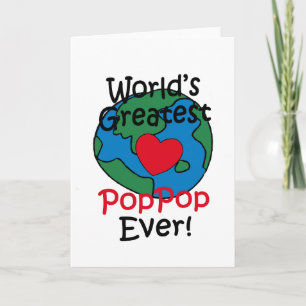 Tarjeta Corazón de PopPop más grande del mundo