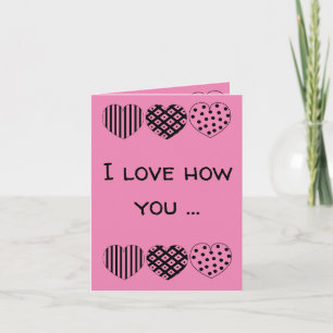 Tarjeta Corazón de San Valentín 