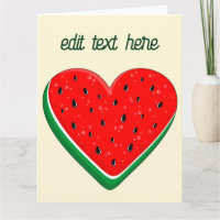Corazón de Sandía Día de San Valentín Palestina Li