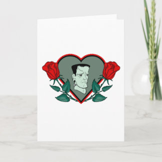 Tarjeta Corazón Frankenstein