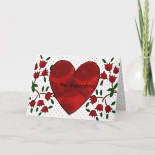 Tarjeta Corazón holandés