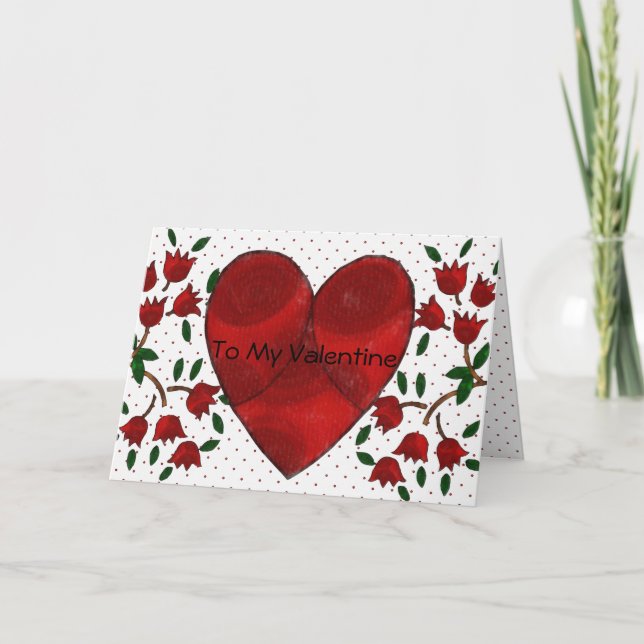 Tarjeta Corazón holandés (Anverso)