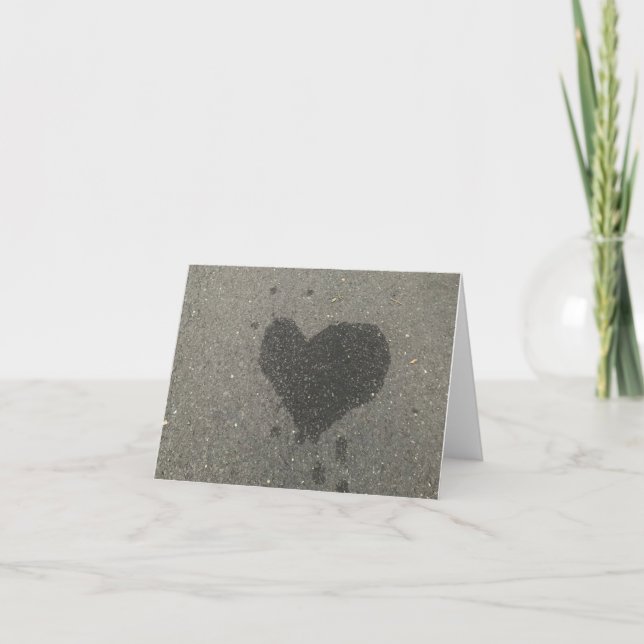 Tarjeta Corazón inesperado (Anverso)