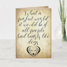 Corazón lindo como perros mundo perfecto