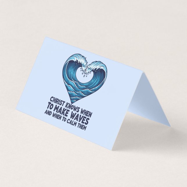 Tarjeta Corazón oceánico: Sabiduría divina (Anverso)