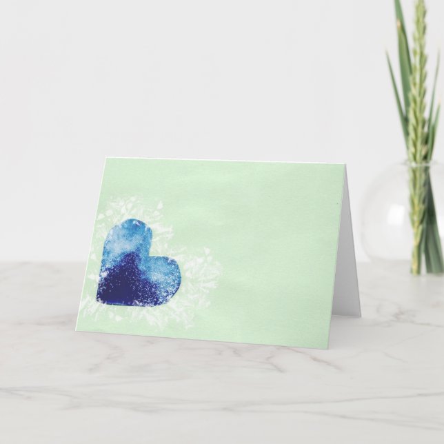 Tarjeta Corazón para ti (Anverso)