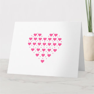 Tarjeta Corazón rosado