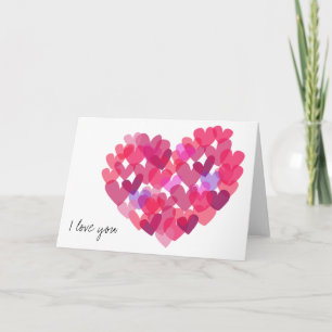 Tarjeta Corazones
