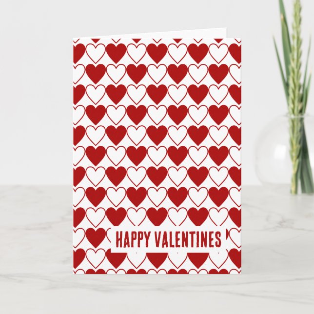 Tarjeta Corazones (Anverso)
