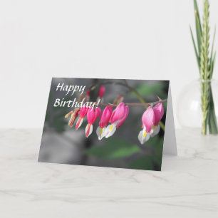 Tarjeta Corazones colgantes