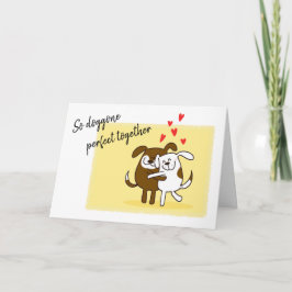 Tarjeta Corazones de amor agregan nombres a cualquier año 