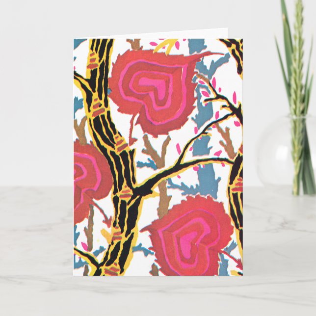 Tarjeta Corazones de Deco (Anverso)