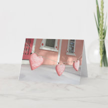 Corazones de pan de jengibre en nieve - Viñedo de 