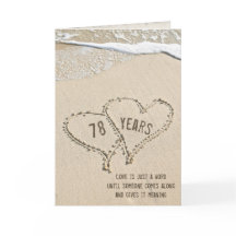 Corazones de playa de 78 años