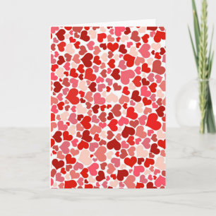 Tarjeta Corazones Lindos